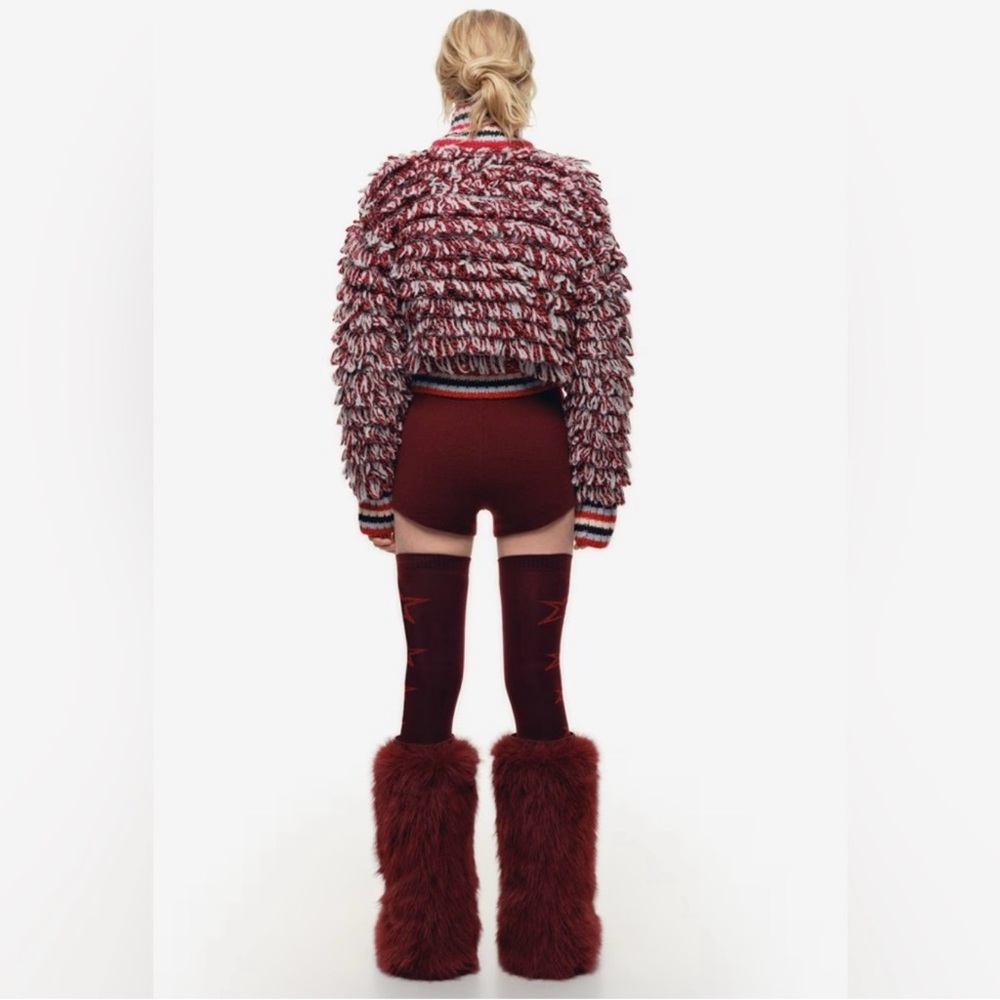 Perfect Moment H&M Boucle Knit Wool Cardigan - Picture 4 of 10